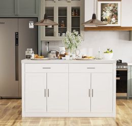 Brand New In Box 61 Inch Kitchen Island 