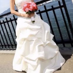 Beautiful wedding dress