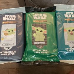 Star Wars The  Mandalorian Antibacterial Wipes