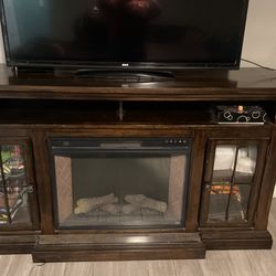 Tv Stand With Fireplace