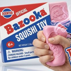 RARE Bazooka Gum SQUISHY! 🍬 Scented Squishi Toy Incredible Toys Squeeze Block 