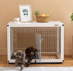 Dog Crate Furniture Style Wood..