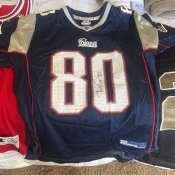 Troy Brown Signed Jersey 