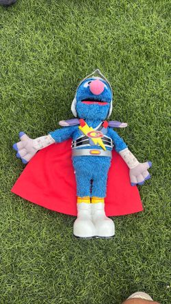 Sesame Street super Grover that talks