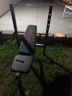 Weider Olympic Weight Bench with Rack