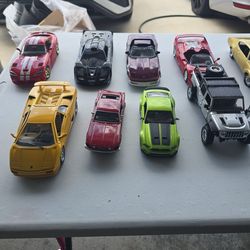 Collection/toy cars 1/18th scale