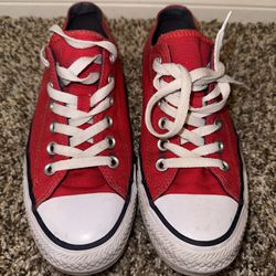 Red  Converse 