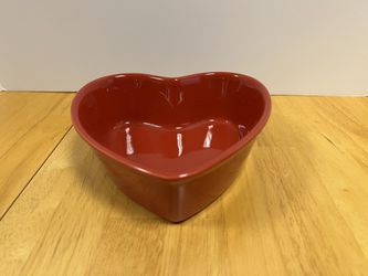 Chantal Red Heart Bowl