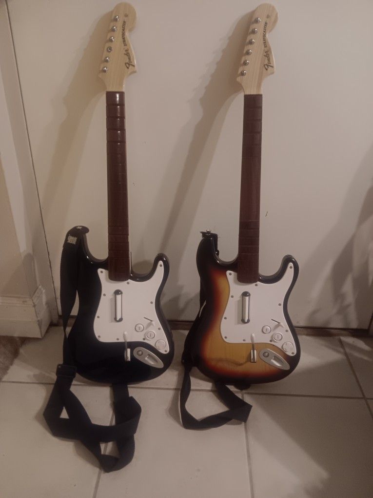 Xbox 360 Guitar Hero Wireless Guitars