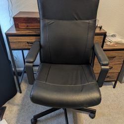 Ikea Millberget Office Swivel Chair - Black