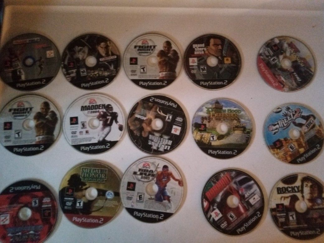 Scratched PS2 Gameslot