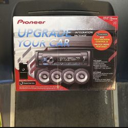 Pioneer Bundle With Radio And 4 Speakers 6.5 Inch Speakers