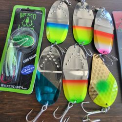 Brad's Wobblers, Prawn Spinners, Springer Flashers