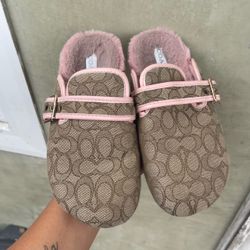 Coach clogs size 7