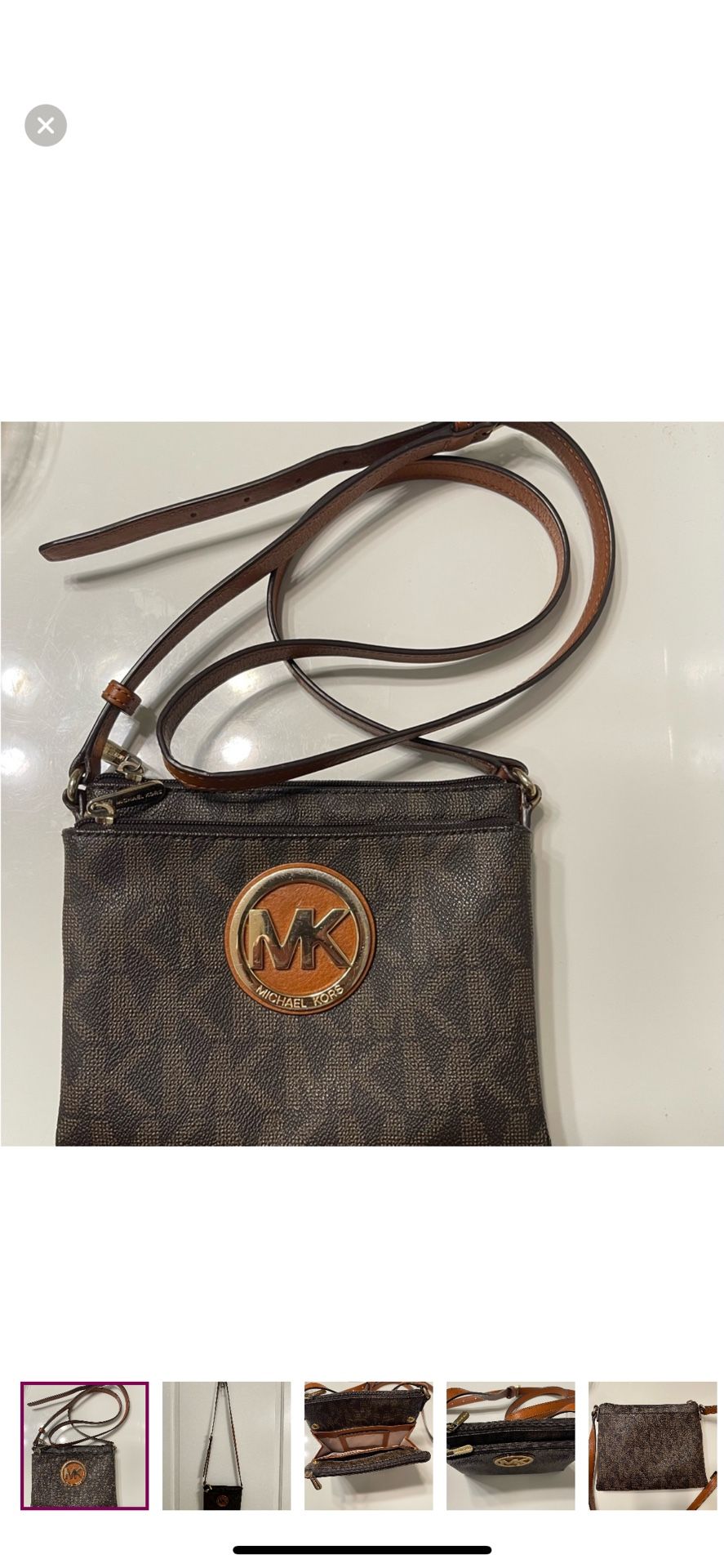 Michael Kors crossbody bag. Used good condition.