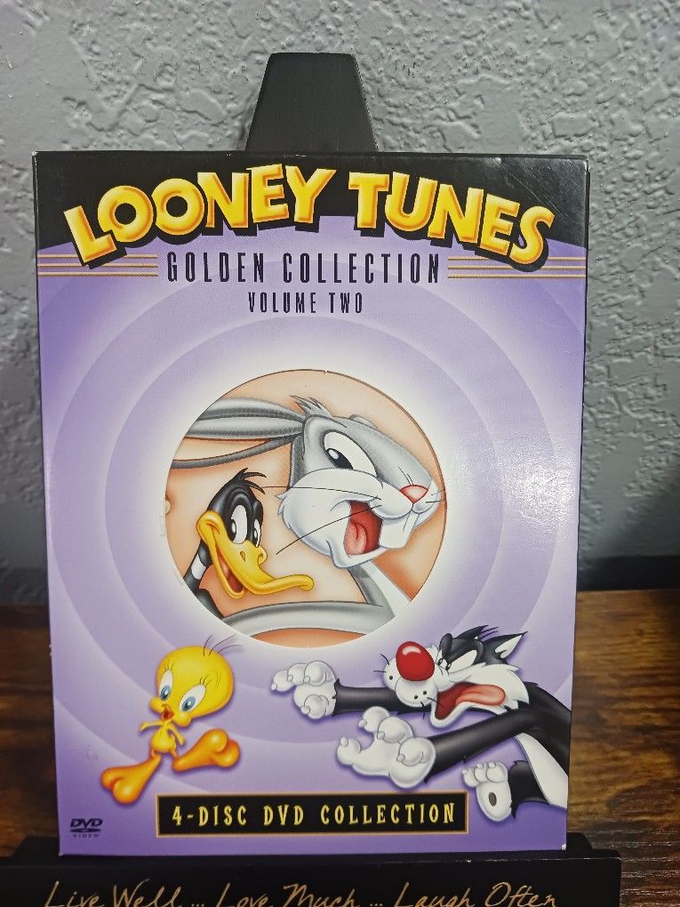Looney Tunes Golden Collection Vol 2 (4-Disc DVD Set, 2004) 320 Minutes ■Mint