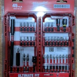 Milwaukee
SHOCKWAVE Impact Duty Alloy Steel Screw Driver Bit Set (45-Piece)