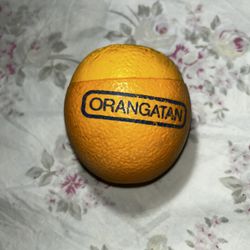 Vintage Avon Orangatan Cologne Bottle - Orange Shape