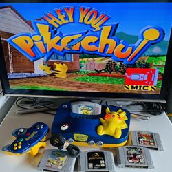 Nintendo 64 Picachu Edition 