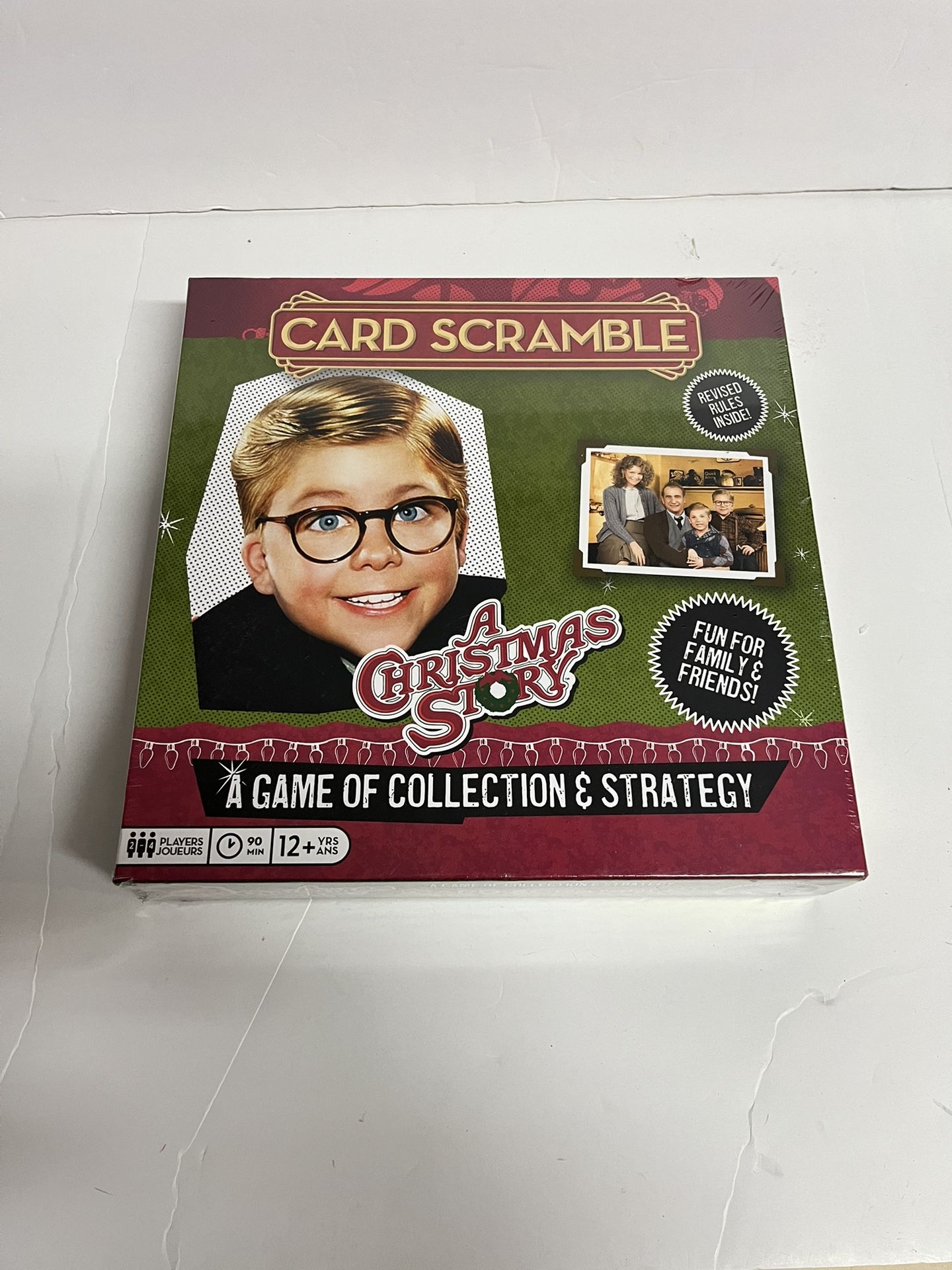 A Christmas Story Card Scramble Game NEW