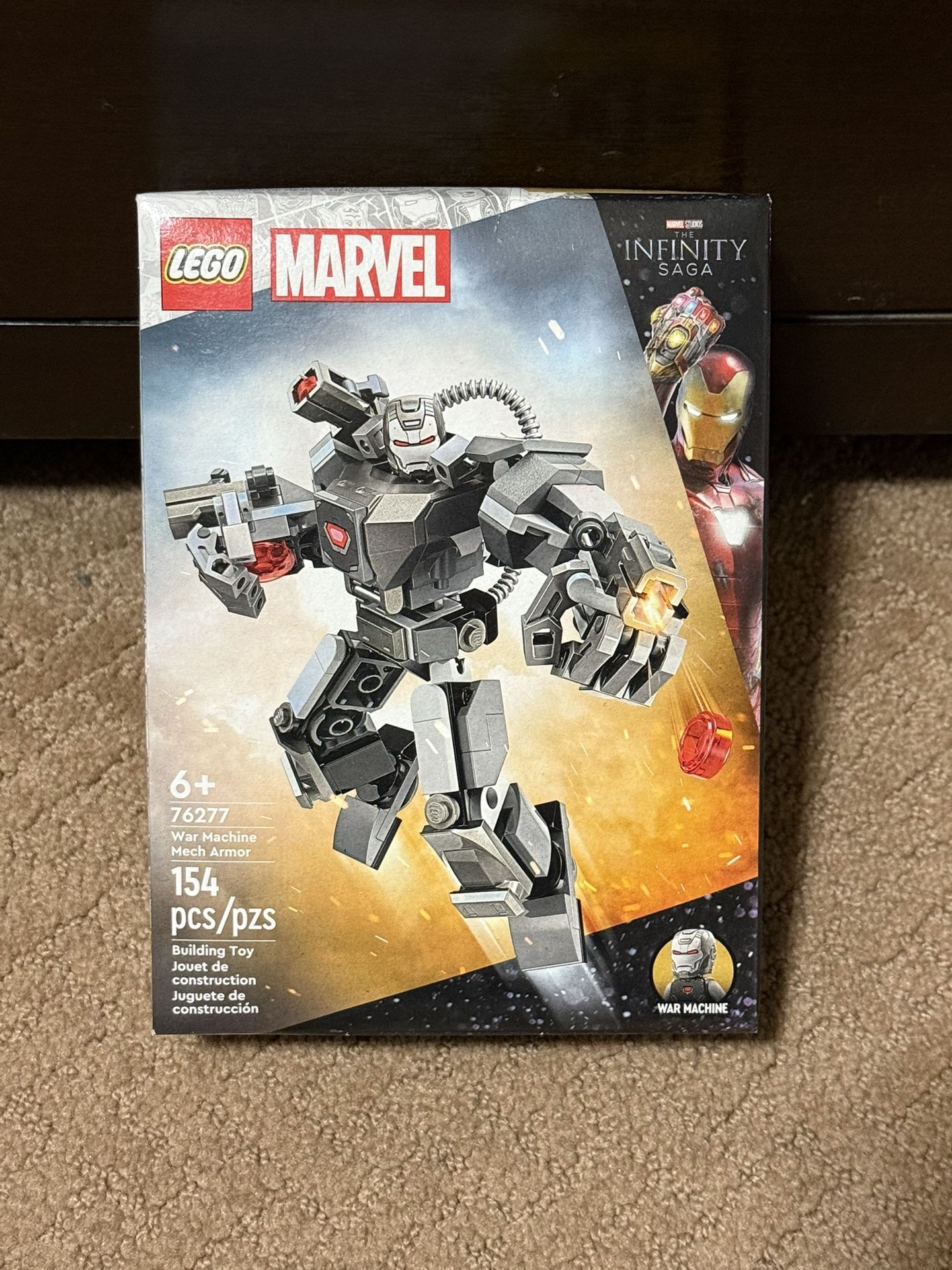 LEGO Marvel Infinity Saga War Machine Mech Armor Set 76277