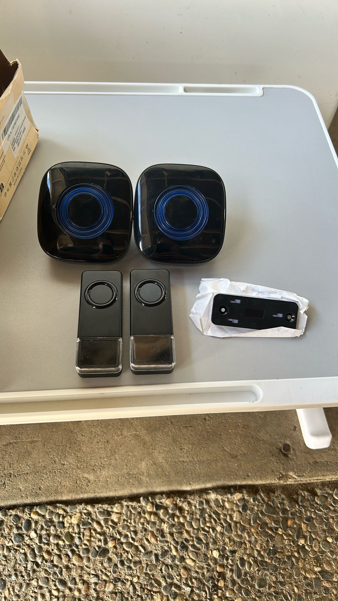 PHYSEN Wireless Doorbell 2 Receivers 2 Push Buttons