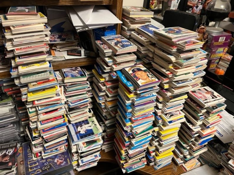 Over 10,000 Baseball Cards (Unpacked Too)