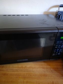 Black and decker microwave