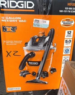 Ridgid vacuum