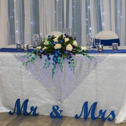 Mr and Mrs Tabletop Wedding Decoration