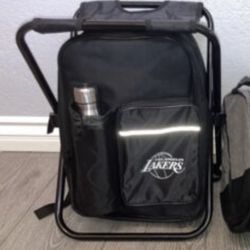 Lakers Insulated Backpack & Chair