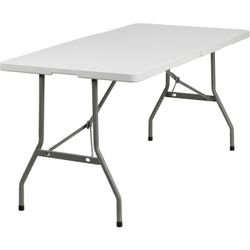 6Ft Fold-In-Half Table