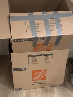 Home Depot Large Boxes