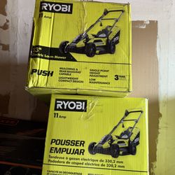 Lawn Mover Ryoby Electric Nueva !
