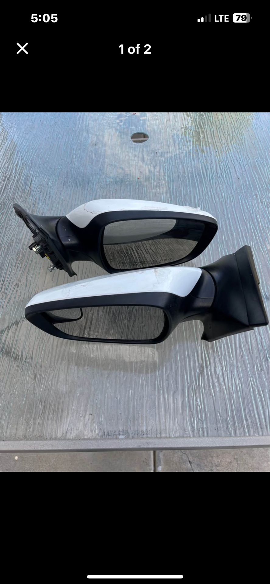 2012-17 Hyundai Accent Door Mirror Left and Right