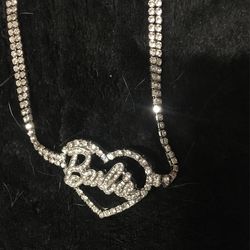 BARBIE Rhinestone Chocker Necklace