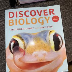 Discover Biology College Textbook $60firm