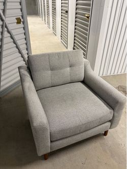 Gray Arm Chair