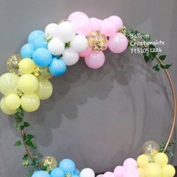balloon selfie photo wreaths