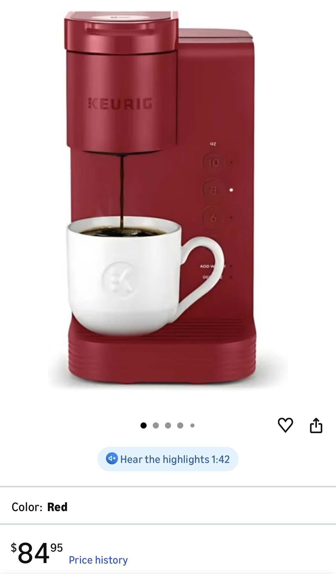 Keurig Coffee Machine
