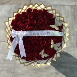 Ramo Buchon Flower Roses Bouquet Rosas 