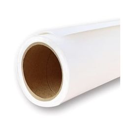 Seamless Paper Background for Photography Photo Studio Backdrop Roll(107''x36' Arctic White)