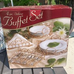 4-pc Deluxe Buffet Set 