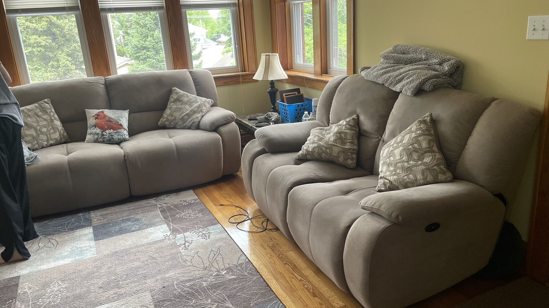 Power Reclining Sofa And Love Seat