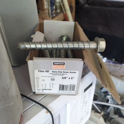 Hd  Screw Anchor  5/8 X,6