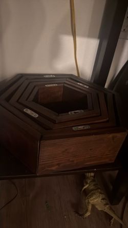 Hexagon shelves