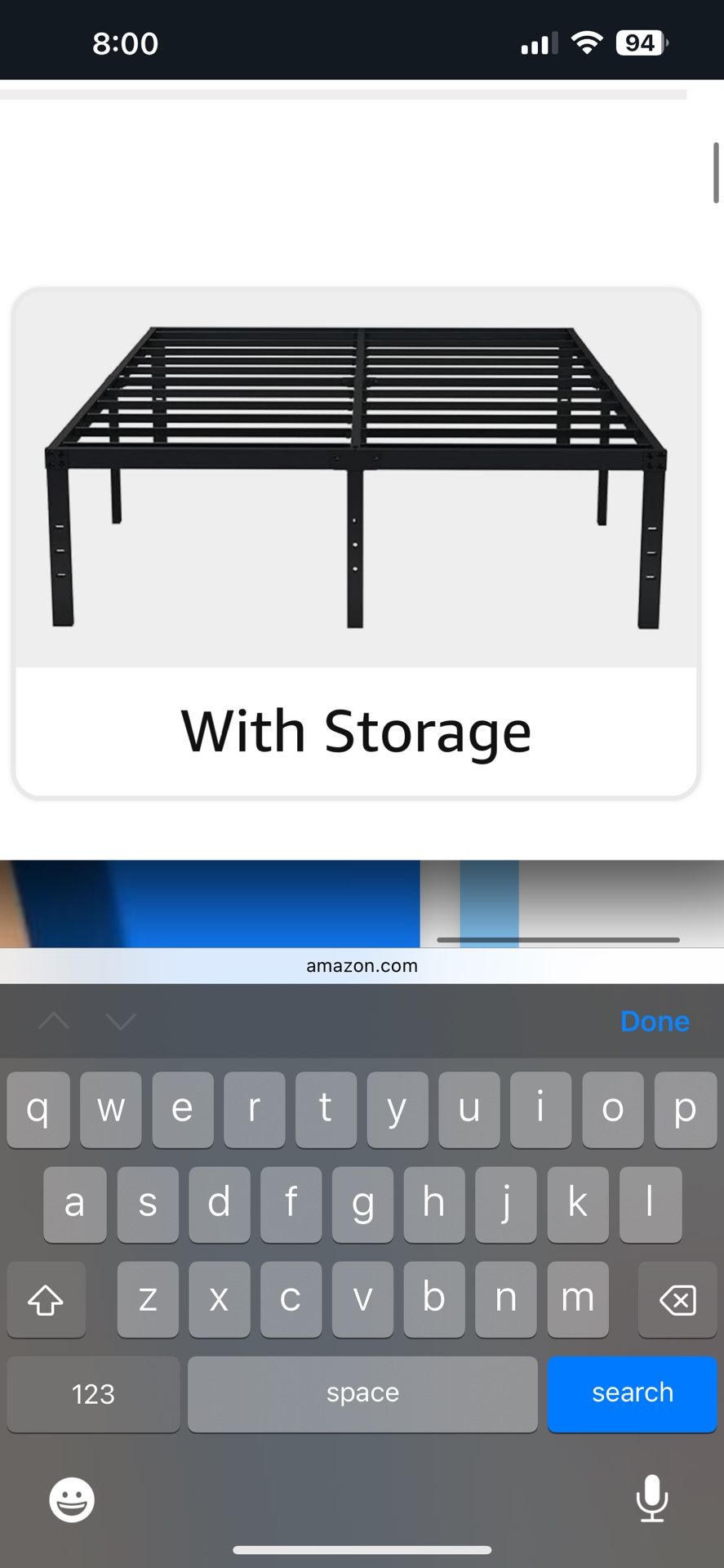 Metal Bed frame