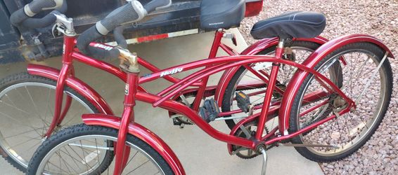 Men and women huffy bikes