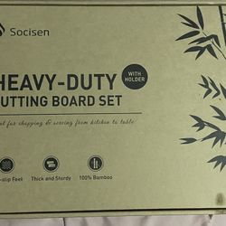Bamboo Heavy Duty Cutting Board