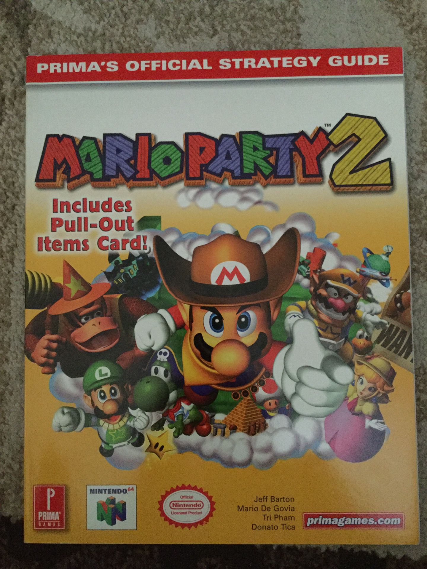 Prima Mario Party 2 players guide